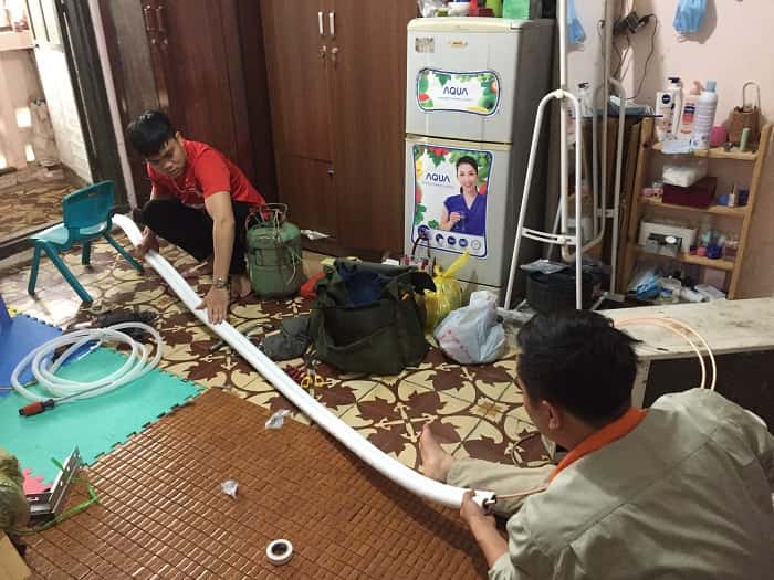 Tháo lắp điều hoà tại Láng